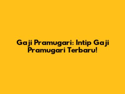 Gaji Pramugari: Intip Gaji Pramugari Terbaru!